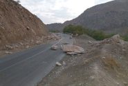 هشدار ریزش سنگ در محورهای کوهستانی مازندران