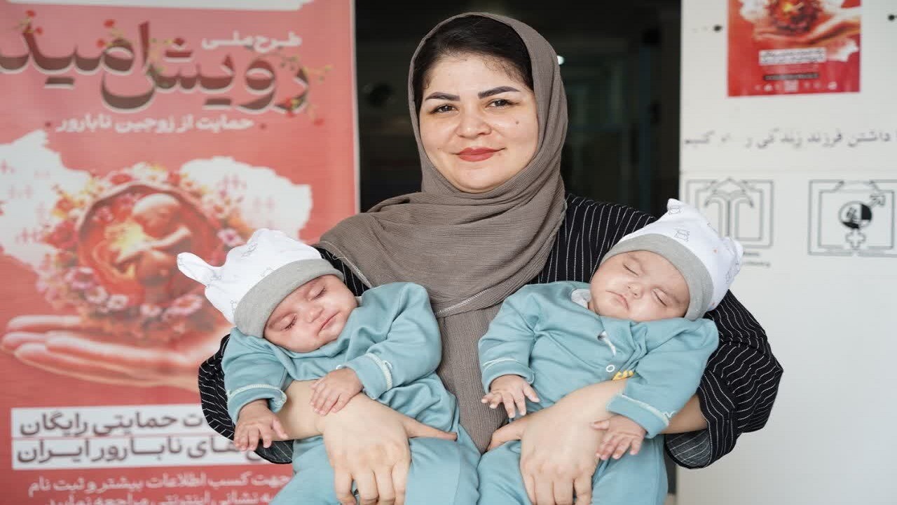 تولد دوقلو‌ها در بابل پس از ۶ سال فریز جنین